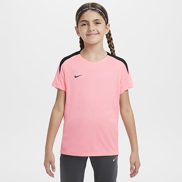 Boys Nike Football Training Pink Short Sleeve. Nike IE